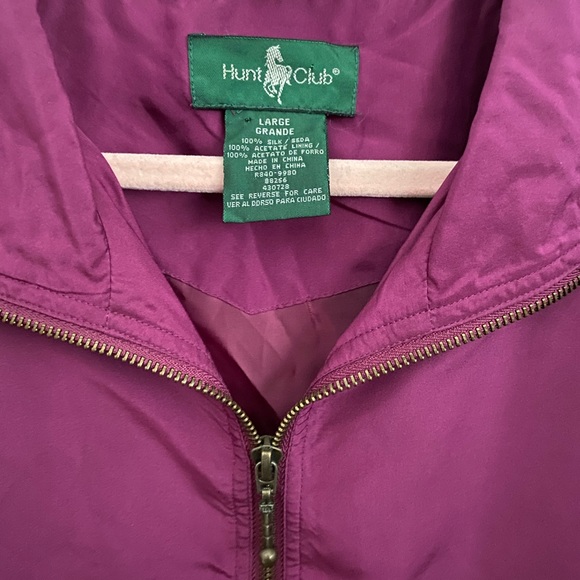 Vintage 90’s Silk Windbreaker - Picture 4 of 8